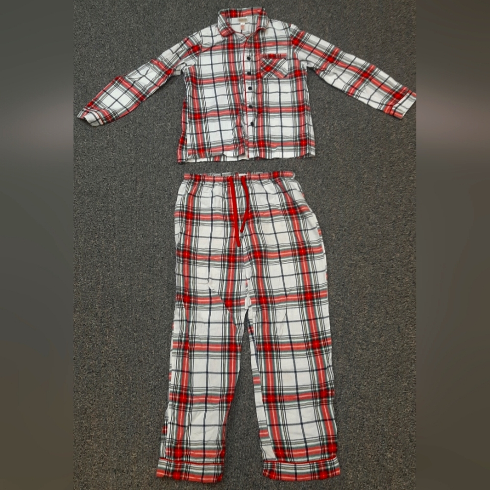 Christmas Plaid Pajama Set